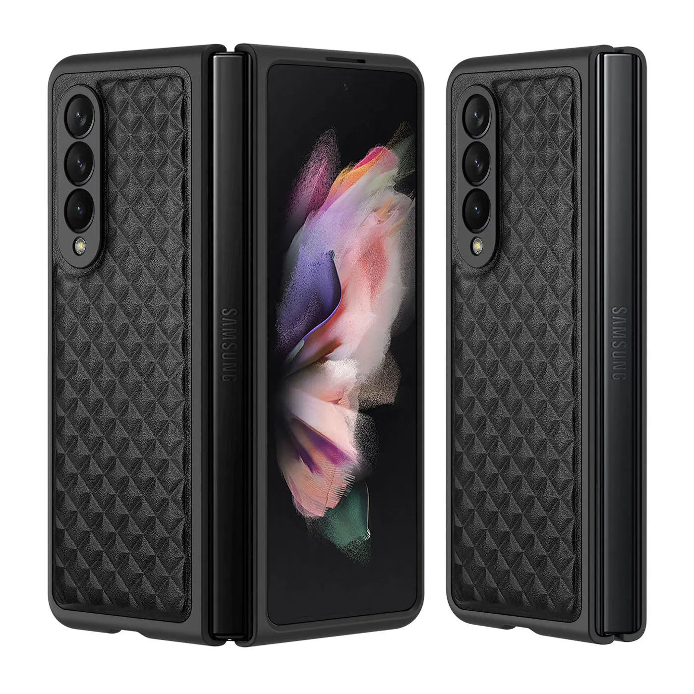 Pinnacle Premium Genuine Leather Case For Samsung Galaxy Z Fold 3 Fold 4 - Pinnacle Luxuries