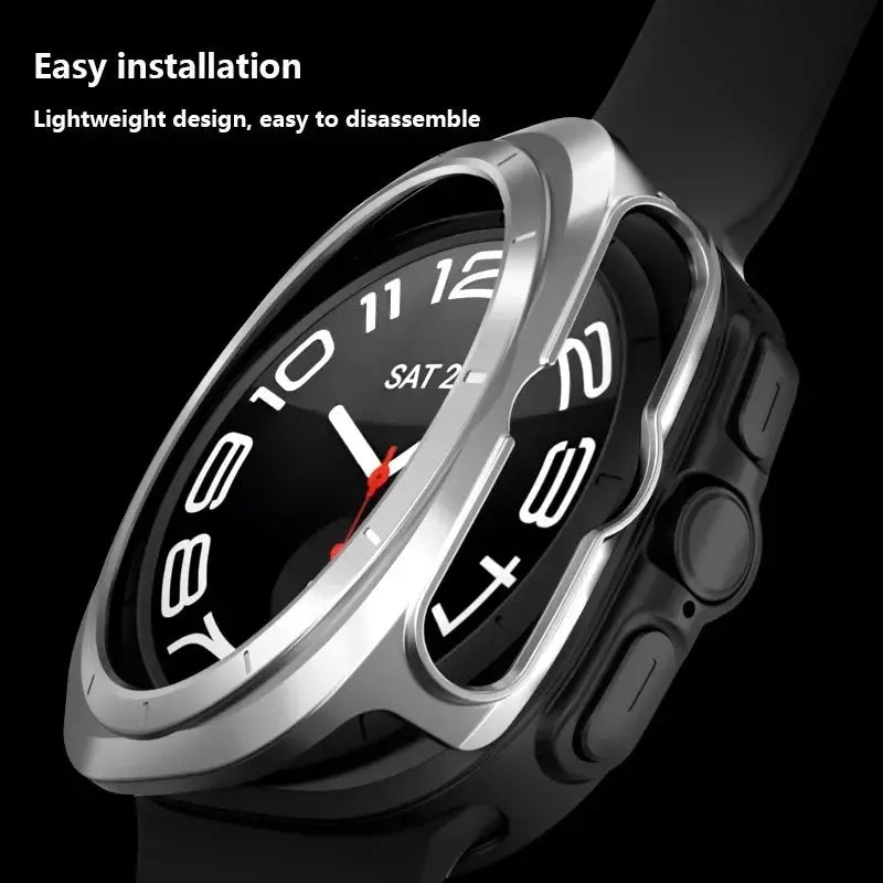 PC Matte Watch Case for Samsung Galaxy Watch 7 44mm 40mm Hard Bumper All-Around Shell for Galaxy Watch 7 Ultra 47mm Accessories Pinnacle Luxuries