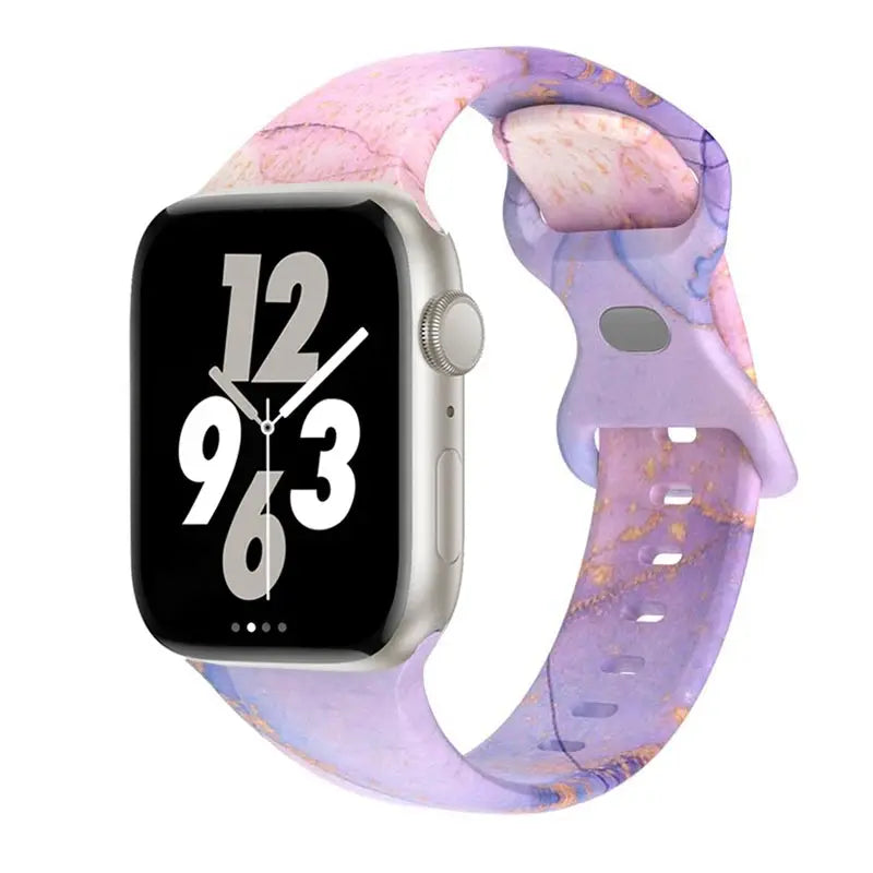 FlexPrint Silicone Style Band for Apple Watch - Pinnacle Luxuries