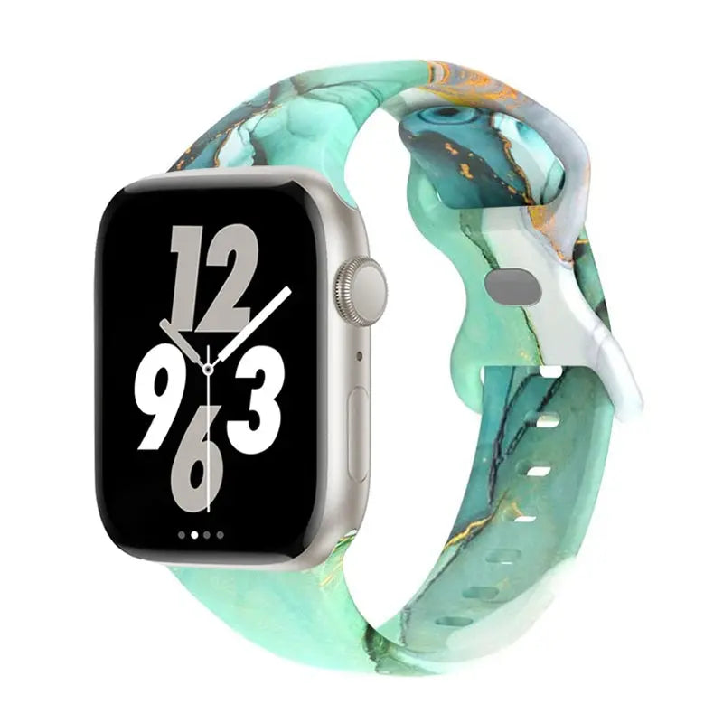 FlexPrint Silicone Style Band for Apple Watch - Pinnacle Luxuries