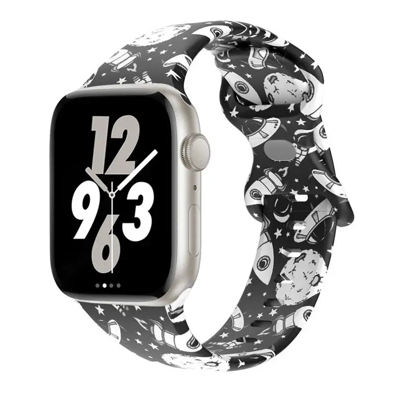 FlexPrint Silicone Style Band for Apple Watch - Pinnacle Luxuries