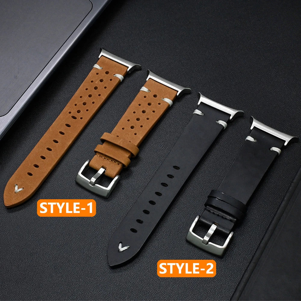 HeritageCraft Genuine Leather Band for Samsung Galaxy Watch Ultra 47mm