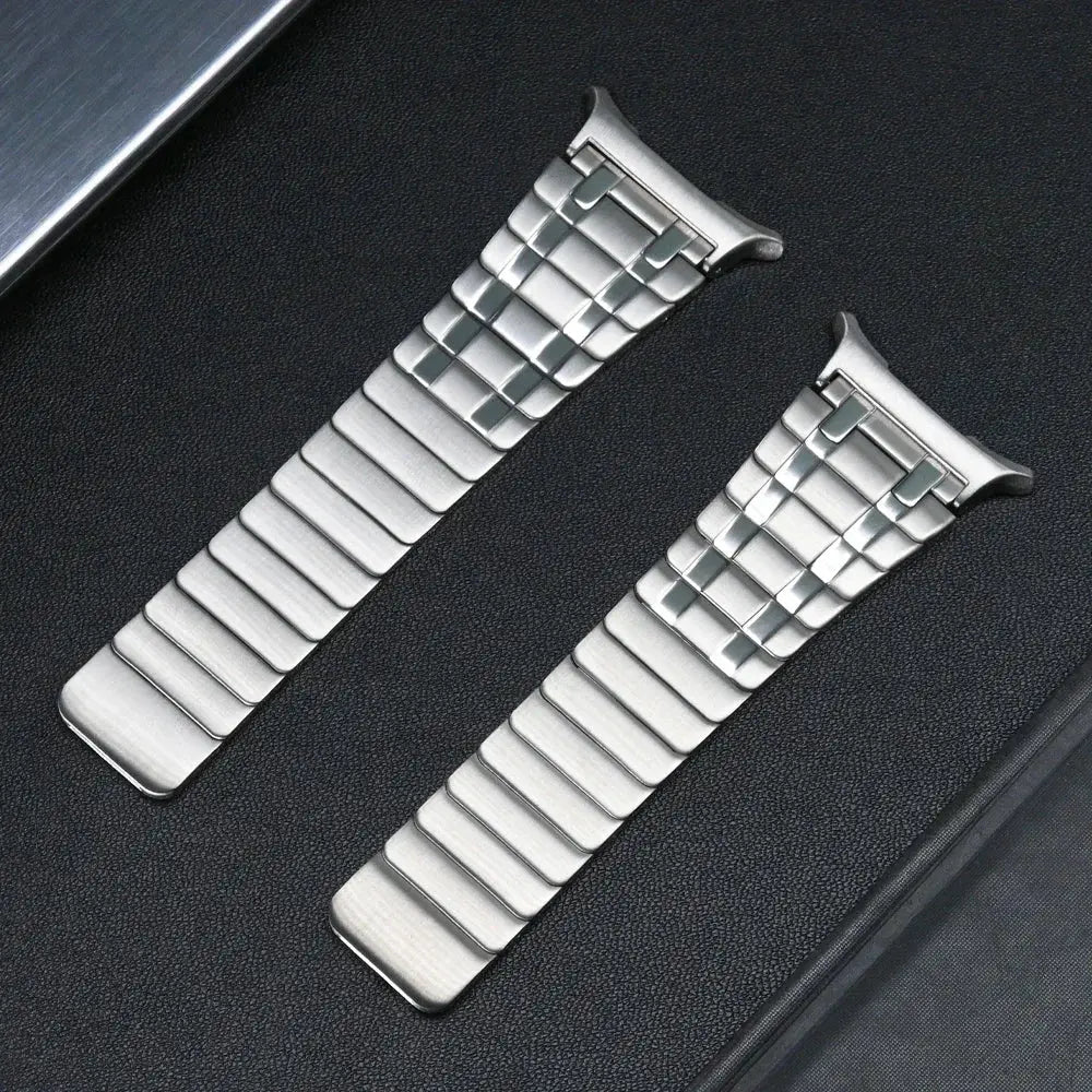 Stainless Steel Magnetic Band for Samsung Galaxy Watch 7 Ultra 47mm Loop Bracelet No Gaps Strap ULTRA 47MM Curved End Watchband Pinnacle Luxuries