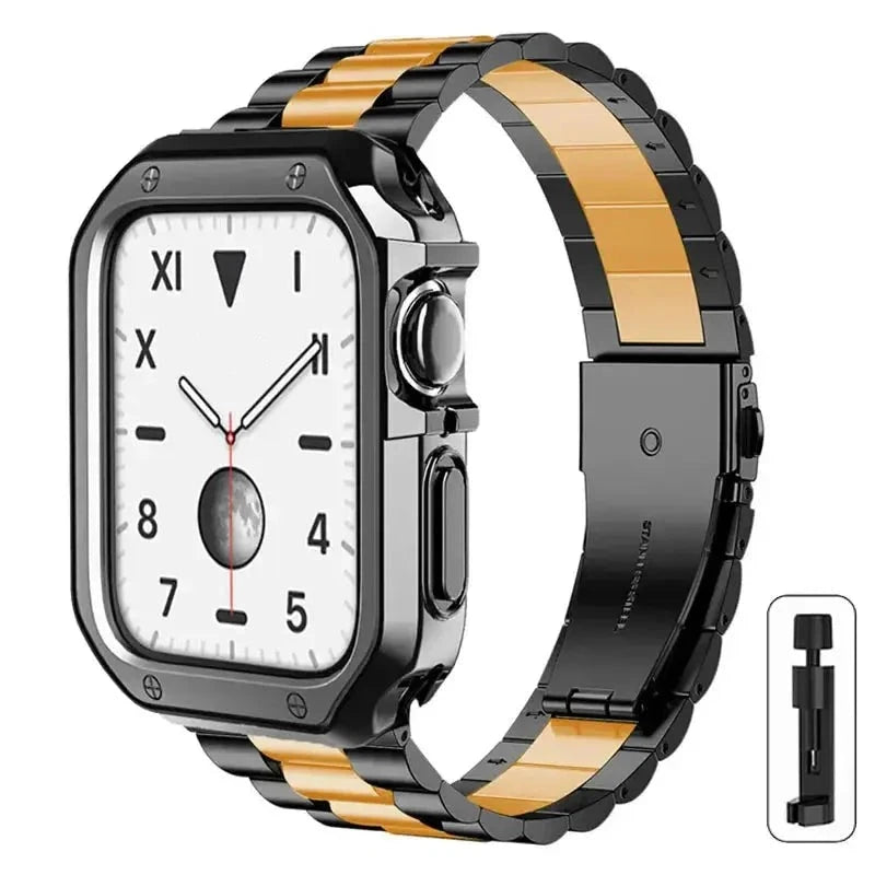 LuxGuard Elite Band & Case Set for Apple Watch