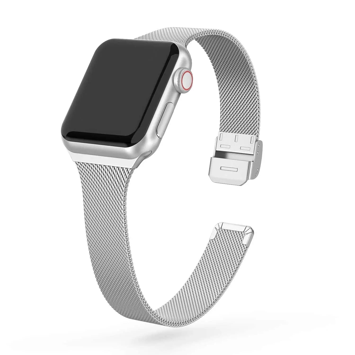 Premium Thin Stainless Steel Mesh Band For Apple Watch - Pinnacle Luxuries