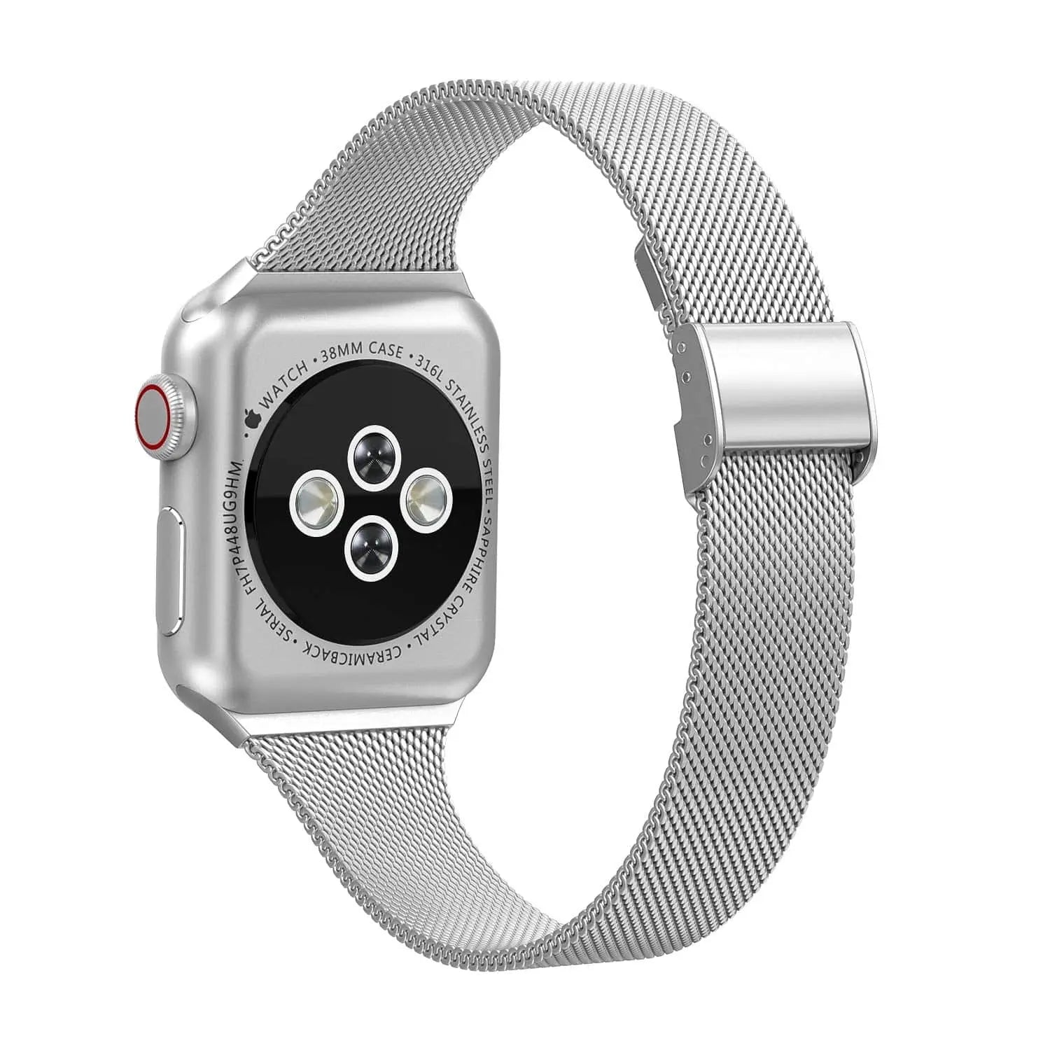 Premium Thin Stainless Steel Mesh Band For Apple Watch - Pinnacle Luxuries