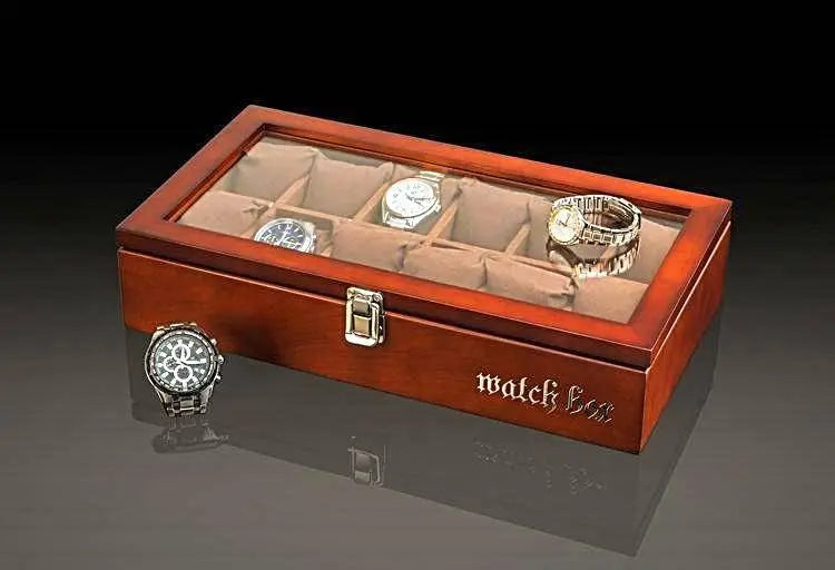Rustic Watch Collectors Display Box - Pinnacle Luxuries